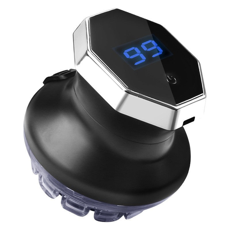 Circular Electric Hair Clipper with LED Display