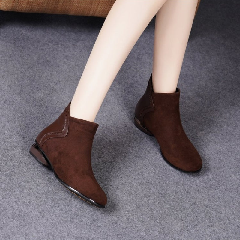 Women's Low-Heel Winter High-Top Ankle Boots