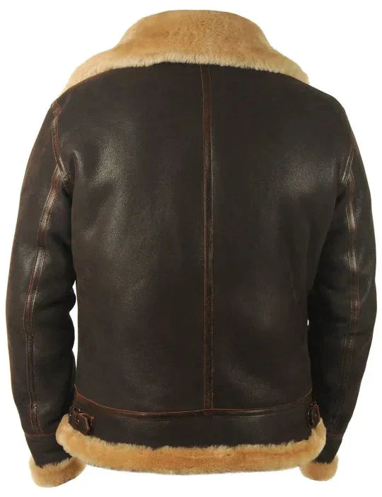 SHEEPSKIN BOMBER JACKET