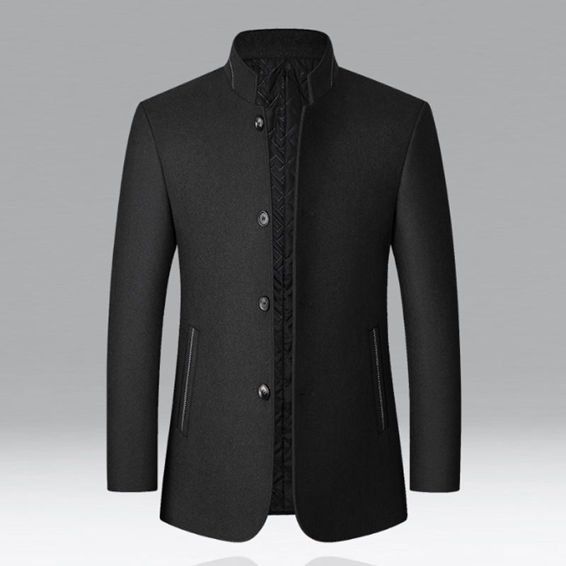Men's Classic Stand Collar Jacket