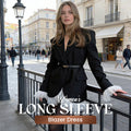Women's Long Sleeve Blazer Dress