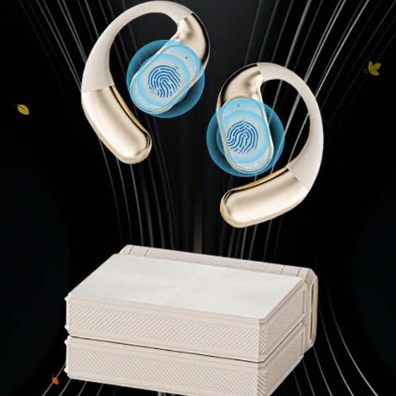 Lightweight Wireless Open-Ear Clear-Sound Earbuds