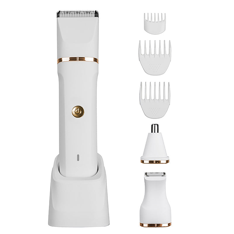 3-in-1 Electric Beard Trimmer with Base