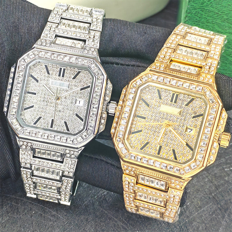 Square Rhinestone Watch