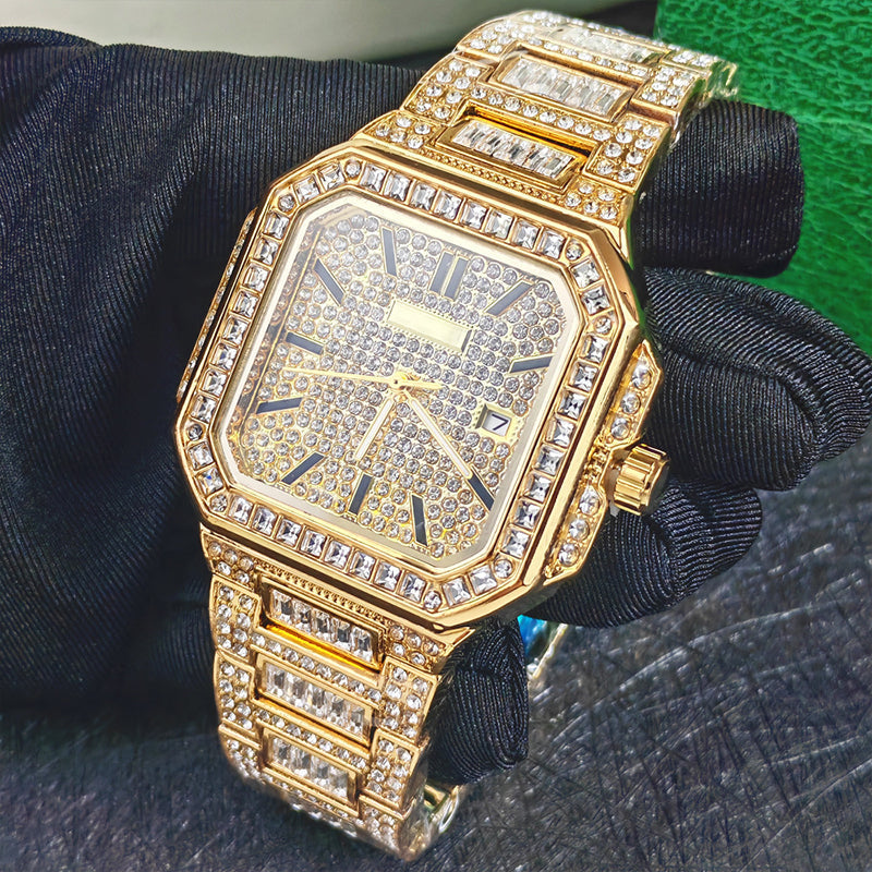 Square Rhinestone Watch