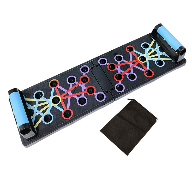 Foldable & Multi-functional Pushup Board for Workout