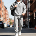 Men's Hooded Pullover & Sweatpants Set