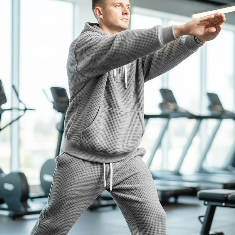 Men's Hooded Pullover & Sweatpants Set