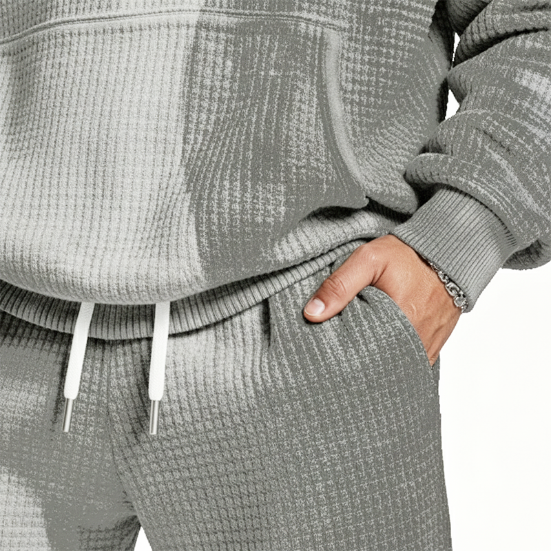 Men's Hooded Pullover & Sweatpants Set