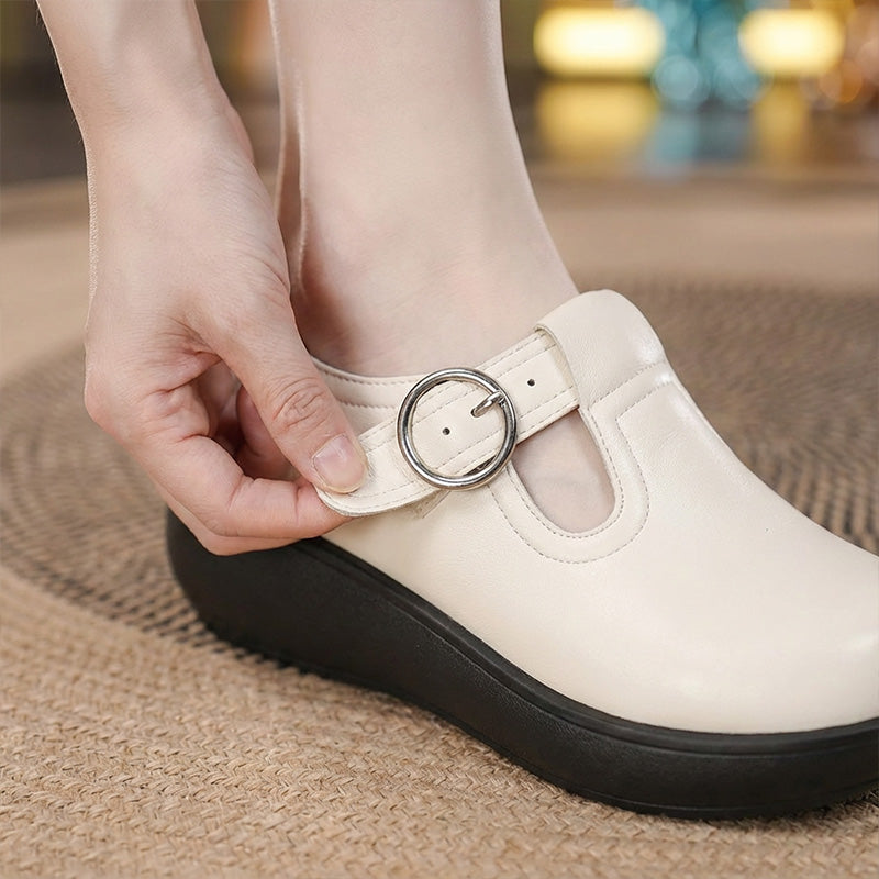 Women's Comfort Round Toe Platform Shoes