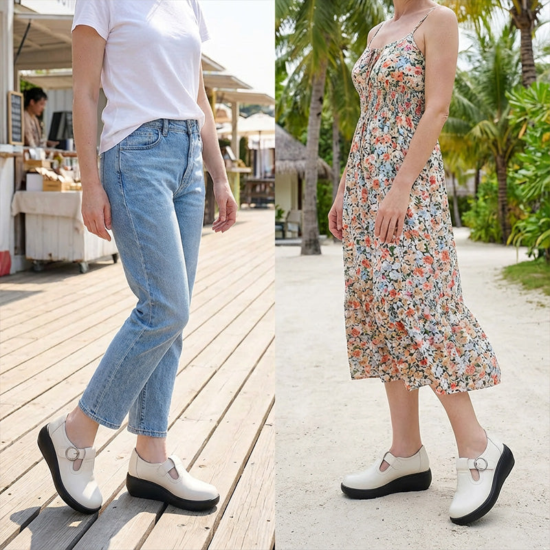 Women's Comfort Round Toe Platform Shoes