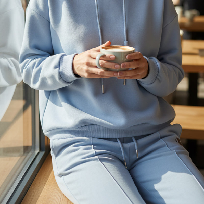 Women's Casual Hoodie with Leopard Print Lining