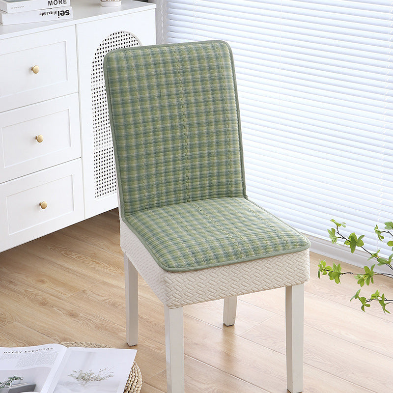 Full Coverage Chair Cover with Elegant Jacquard