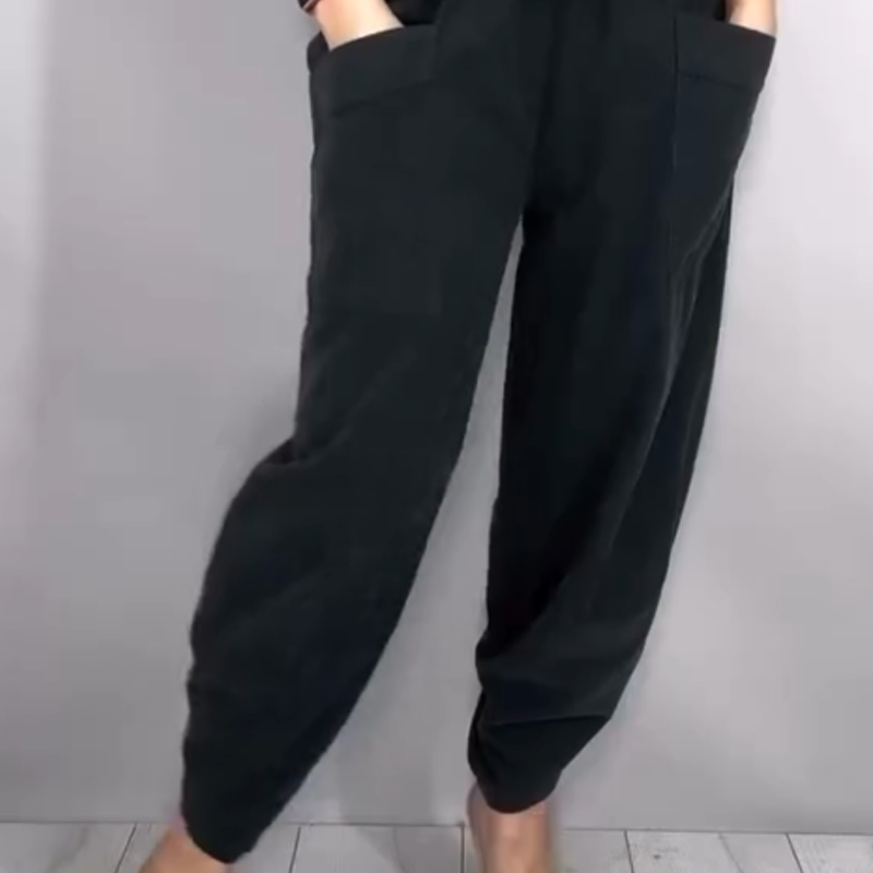 Women's Casual Knit Top & Harem Pants Set